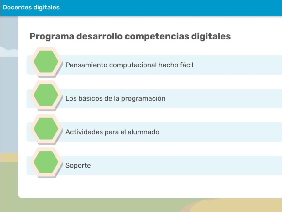 Formación en competencias digitales: Docentes Digitales