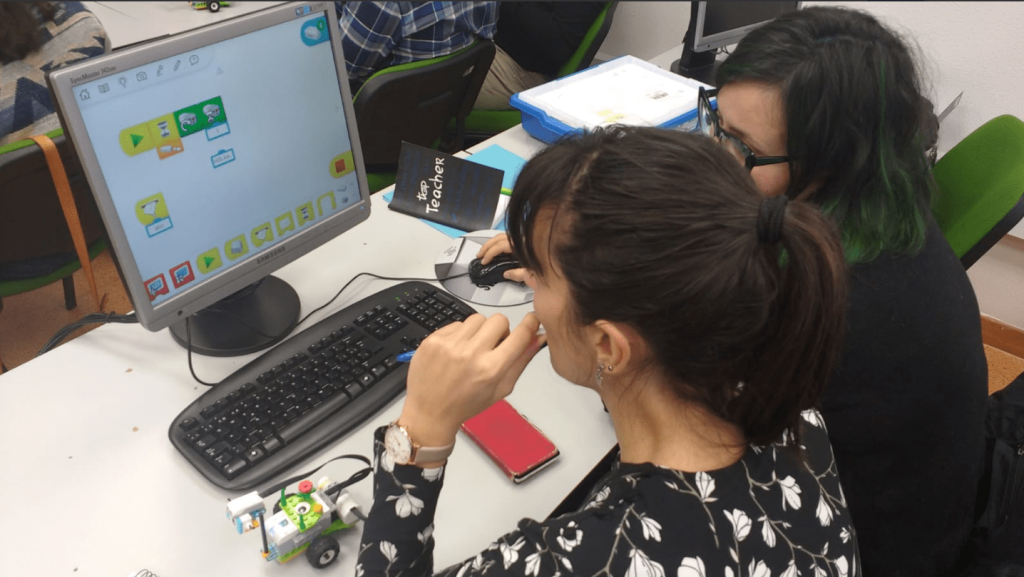 Profesorado con LEGO Education WeDo 2.0