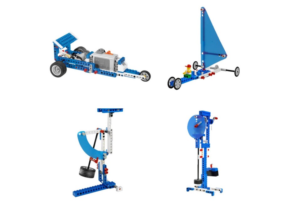 Máquinas Simples y Motorizadas 9686 Modelos de Construcción